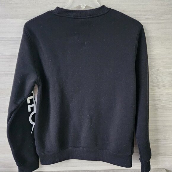 Southpole NASA Apollo Mission Patch Sweatshirt Large Black Polyester Pullover - Picture 7 of 13